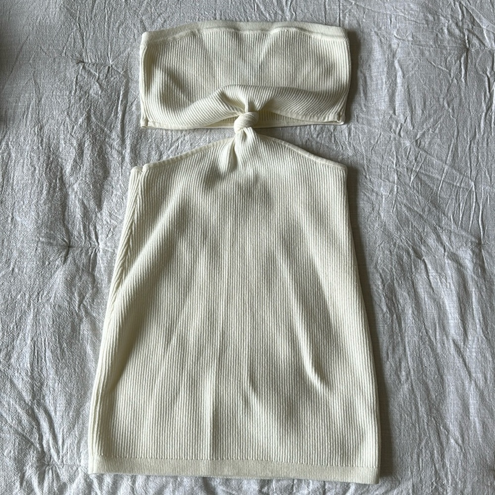 Cotton Candy LA white tank top dress